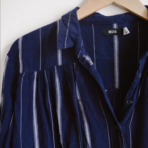 Stripe Button-down Shirt